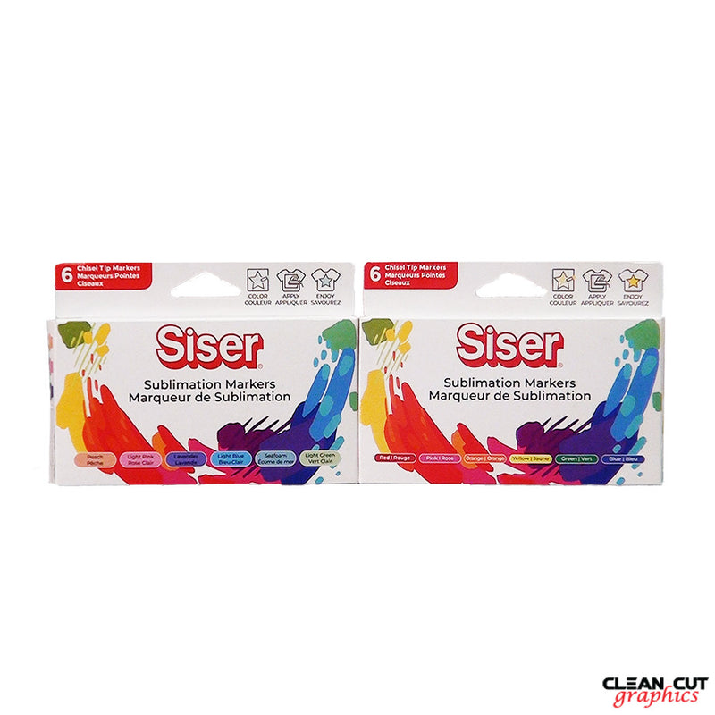 Sublimation Markers - Siser