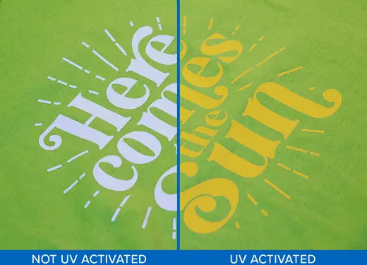 UV Shift Heat Transfer Vinyl - 12x12 Sheets