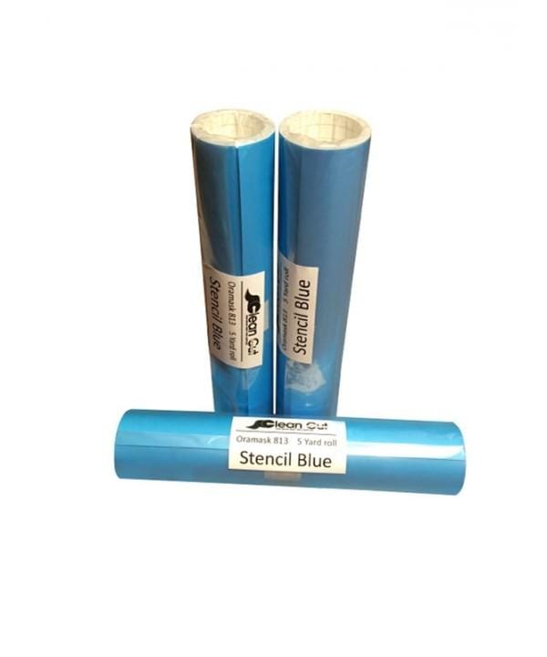 Oramask 813 Blue Stencil Vinyl - Clean Cut Graphics LLC